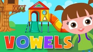 Vowel Sounds  Vowels and Consonants  ABC Phonics for kids [upl. by Eslehc616]