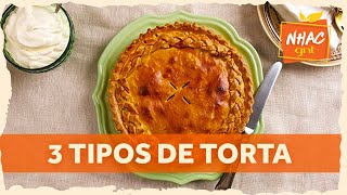 3 RECEITAS DE TORTAS Rita Lobo ensina recheio de frango palmito e banana [upl. by Essilevi]