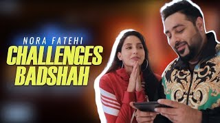 Nora Fatehi Challenges Badshah To Do The Garmi Hookstep [upl. by Hamal]