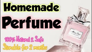 How To Make Perfume At Home  DIY Homemade Perfume [upl. by Sirk]