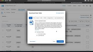 Exporting Qualtrics Data [upl. by Tremann]