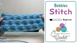 Crochet Bobble Stitch [upl. by Chak]