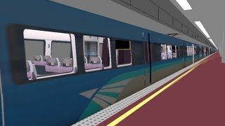 openBVE 機場快線列車最新進度 MTR Airport Express Train Latest Update [upl. by Ardnwahsal]