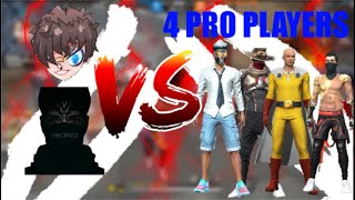 Vincenzo amp Ruok Vs 4 Pro Players FreeFire [upl. by O'Donnell]