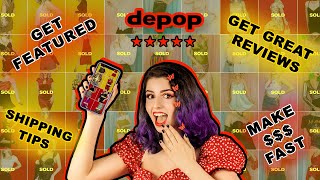 How to Sell on Depop FAST Beginner Step by Step Tutorial 12 Tips to Make INSTANT SALES depop [upl. by Malo]