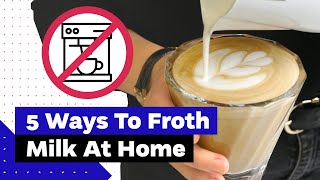 How To Froth Milk At Home Best Milk Frothers Review [upl. by Itoc]