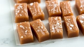 Homemade Salted Caramels Recipe [upl. by Johnstone]