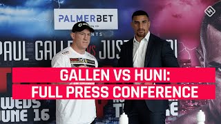 Paul Gallen vs Justis Huni  Full Press Conference [upl. by Xirdnek274]