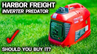 Testing the CHEAPEST HARBOR FREIGHT INVERTER GENERATOR Predator 1400 [upl. by Sirap]