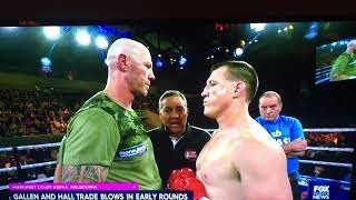 Paul Gallen v Barry Hall highlights [upl. by Irita]