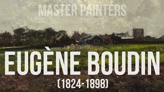 Eugène Boudin 18241898 A collection of paintings 4K Ultra HD [upl. by Anej]