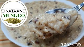 GINATAANG MUNGGO I Pang Negosyo I Easy Recipe I Castros Kitchen [upl. by Fischer]