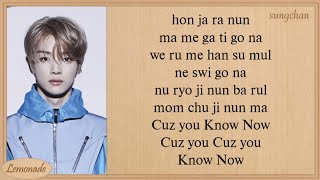 NCT U  Know Now Easy Lyrics [upl. by Ackler121]