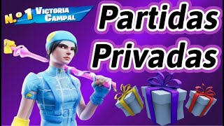 PARTIDAS PRIVADAS CON PREMIO SCRIMSFULL FORTNITE EN DIRECTO [upl. by Seniag]