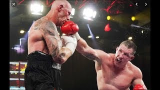 PAUL GALLEN Vs BARRY HALL FIGHT Highlights [upl. by Kirit836]