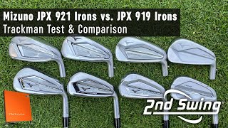 Mizuno JPX 921 Irons vs Mizuno JPX 919 Irons  Trackman Test amp Comparison [upl. by Koenig616]