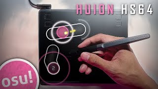 Huion HS64 Tablet Review [upl. by Venezia]