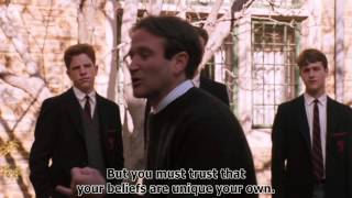 Dead Poets Society  Conformity Scene 1989 HD w Subtitles [upl. by Assili]