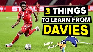 Even SLOW players can learn these 3 things from Alphonso Davies [upl. by Fassold]