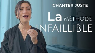 Comment chanter JUSTE la méthode INFAILLIBLE  apprendre à chanter juste [upl. by Ydok139]