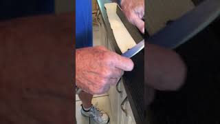 Installing the ‘sweep’ on a LARSON Tradewinds storm door [upl. by Erena575]