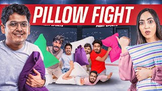 THE ULTIMATE S8UL PILLOW FIGHT IN UFC RING [upl. by Ailima]