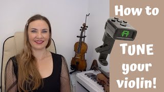 How To Tune Your Violin PROPERLY [upl. by Ramaj950]