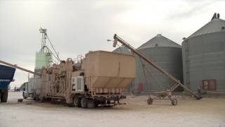 Mobile Grain Cleaning System [upl. by Nehcterg]