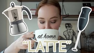 HOW TO MAKE A quotLATTEquot AT HOME moka pot  frother [upl. by Velda]