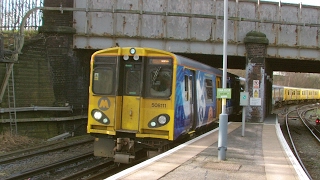 Half an Hour at 216  Birkenhead North Station 1022017  Class 507 508 terminus [upl. by Anavi]