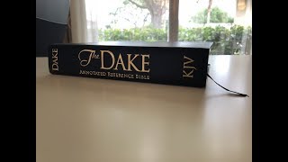 The Dake Annotated Reference Bible KJV Review [upl. by Westney]