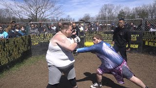 STREETBEEFS  DARK ANGEL vs LORD CHOPPA [upl. by Adnorrehs]