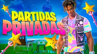 LAS MEJORES PARTIDAS PRIVADAS DE FORTNITE en directo [upl. by Bentlee]