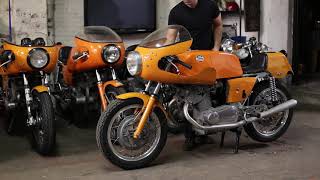 1971 Laverda 750 SFC  Running [upl. by Ahsak]