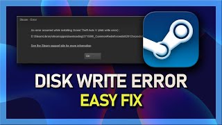 Steam  How To Fix Disk Write Error [upl. by Engis]