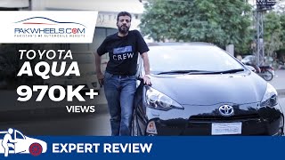 Toyota Aqua  Detailed Review Price Specs amp Features  PakWheels [upl. by Pablo]