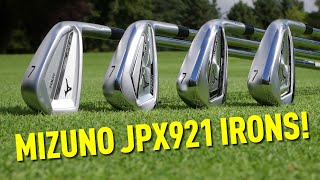 WE DID NOT EXPECT THIS MIZUNO JPX921 IRONS TESTED [upl. by Einafpets]