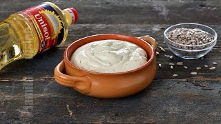 Maioneza de post  Vegan Mayonnaise CC Eng Sub  JamilaCuisine [upl. by Cynthie]