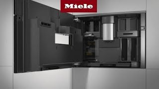 Builtin coffee machine CVA7000  Descaling I Miele [upl. by Ettennor230]