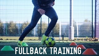 Individual Fullback Training  3 Drills To Become a Better Left or Right Back [upl. by Silvio802]