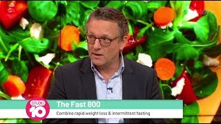 The Fast 800 Author Dr Michael Mosley Answers Our Dieting Questions  Studio 10 [upl. by Brandtr]