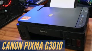 Canon Pixma G3010 All in One Wireless Ink Tank Colour Printer  Canon G3010 Setup and Quick Review [upl. by Briano606]