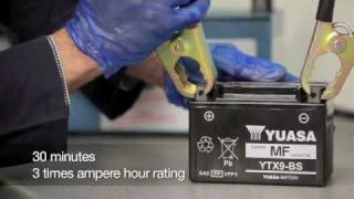 Yuasa Battery Basics  Battery Charging [upl. by Maje]