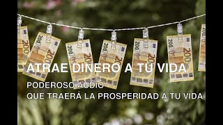 💵 PODEROSO audio con MENSAJE para ATRAER el DINERO y prosperidad  Audio de LLUVIA 💵  HD [upl. by Marcella750]