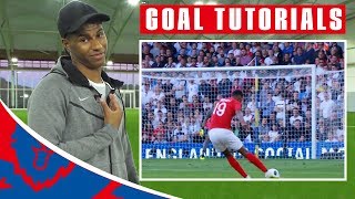 How to Shoot Like Marcus Rashford  Goal Tutorials  Rashford vs Costa Rica [upl. by Assenaj]