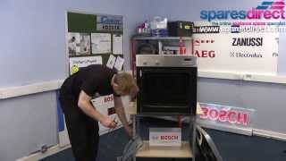 How to replace a oven grill element  Oven amp Cooker Spares amp Parts  0800 0149 636 [upl. by Hsilgne]