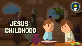 Jesus’ Childhood In Nazareth  Animated Bible Story For Kids [upl. by Yeldar]