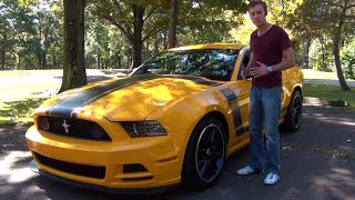 Review 2013 Ford Mustang Boss 302  Pure Raw V8 Emotion [upl. by Greff]