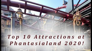 Top 10 Attractions at Phantasialand 2020 [upl. by Ernesto423]