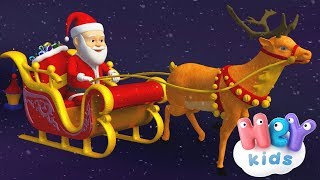 La Canción de Santa Claus 🎅 Canciones Navideñas para Niños  HeyKids [upl. by Nossila]